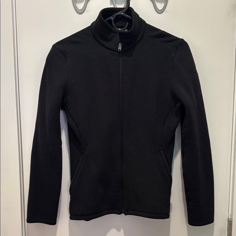 Icebreaker Merino Wool Realfleece Black Women's Jacket Size S